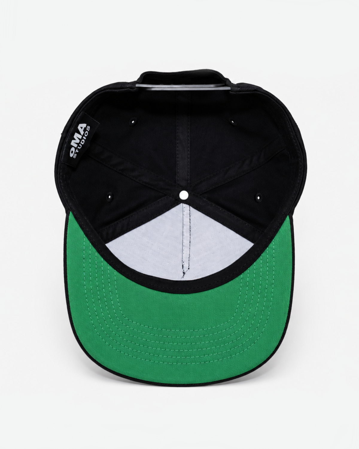 LA HAT (GREEN BRIM)