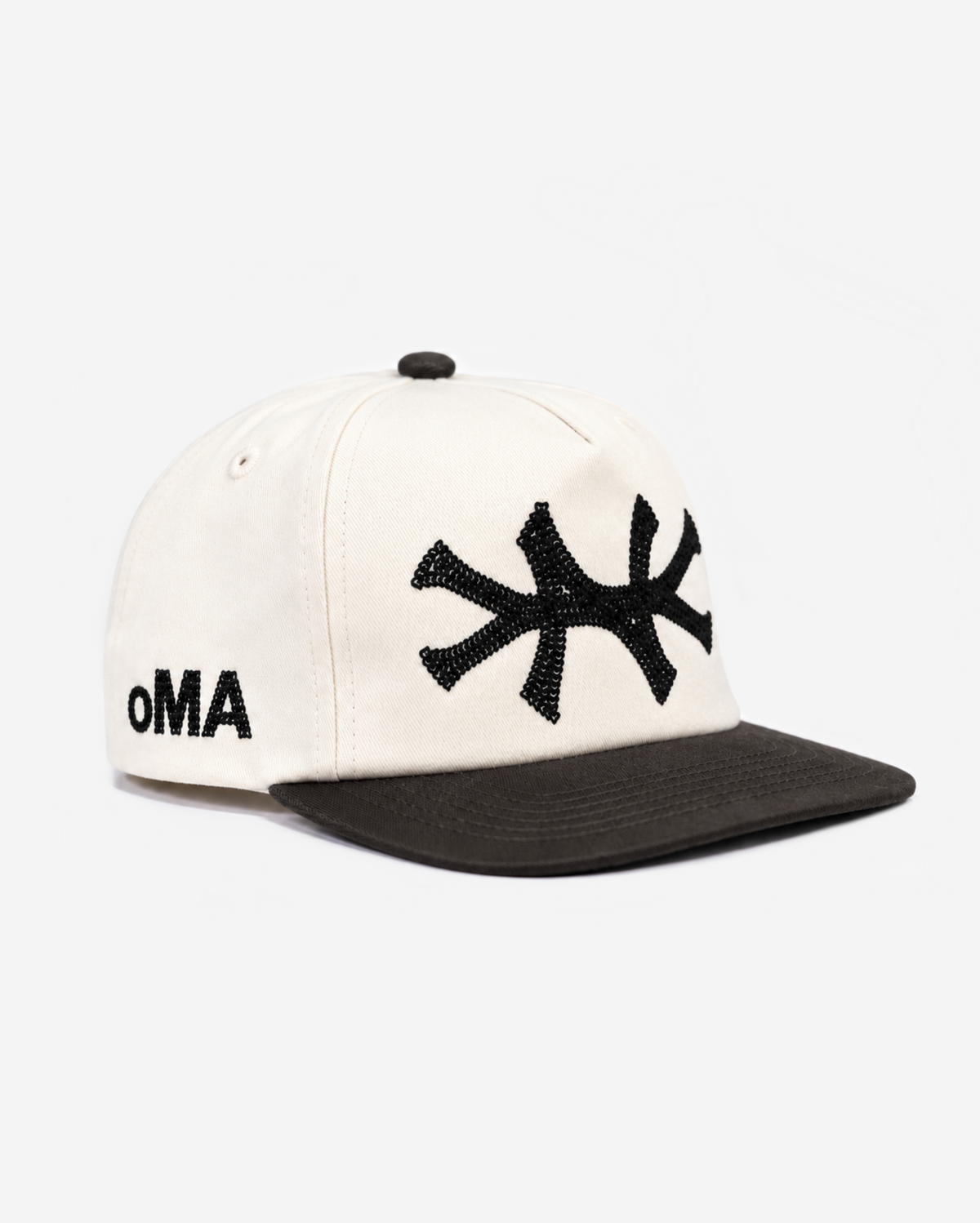 NEW YoRK CHAIN STITCH HAT (IVoRY)