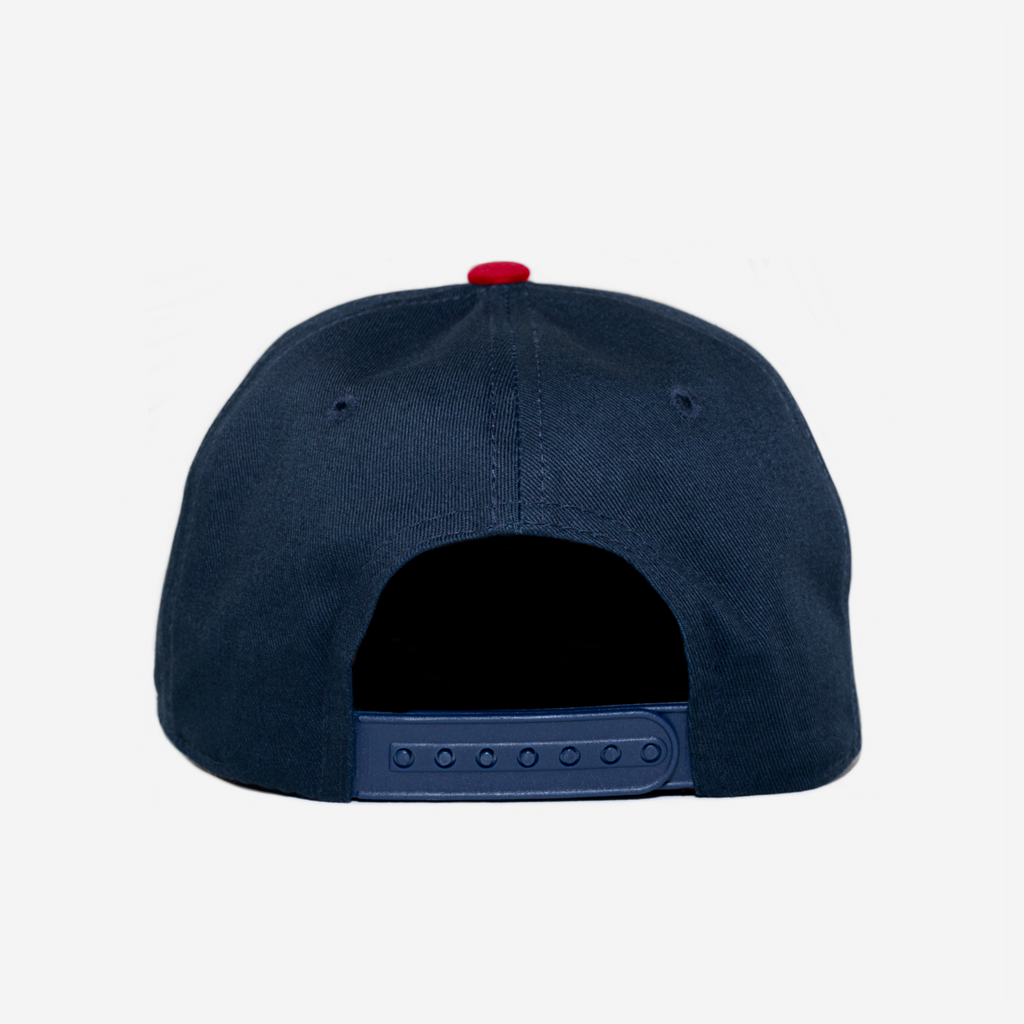 ATLANTA THRoWBACK HAT (BLUE/RED)