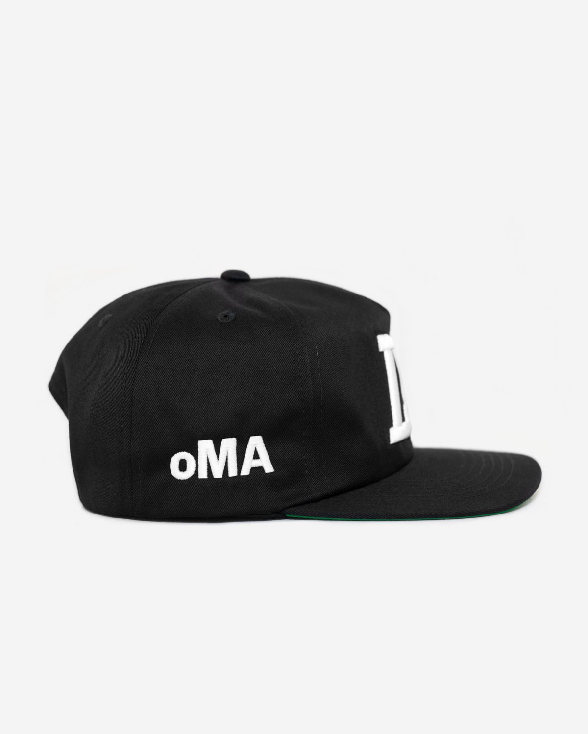 LA HAT (GREEN BRIM)