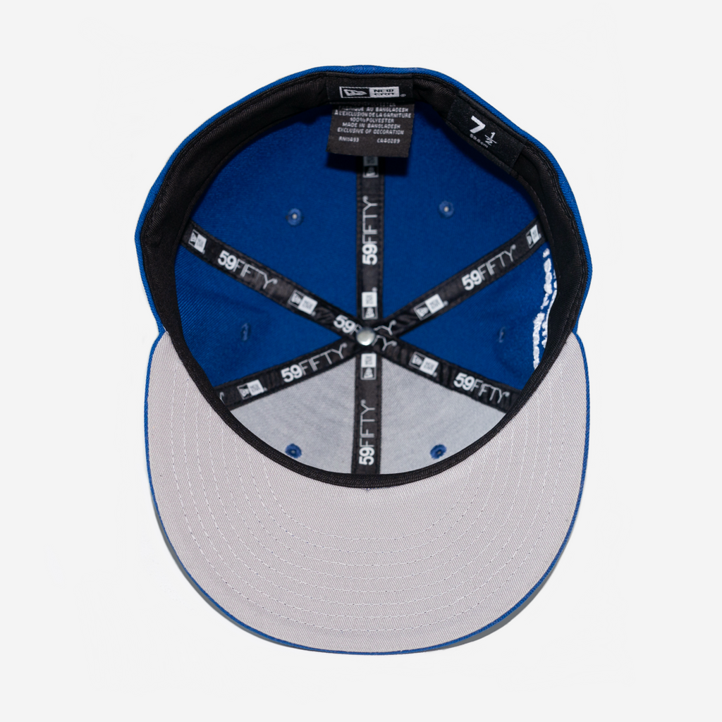 LA KATAKANA FITTED HAT (BLUE)