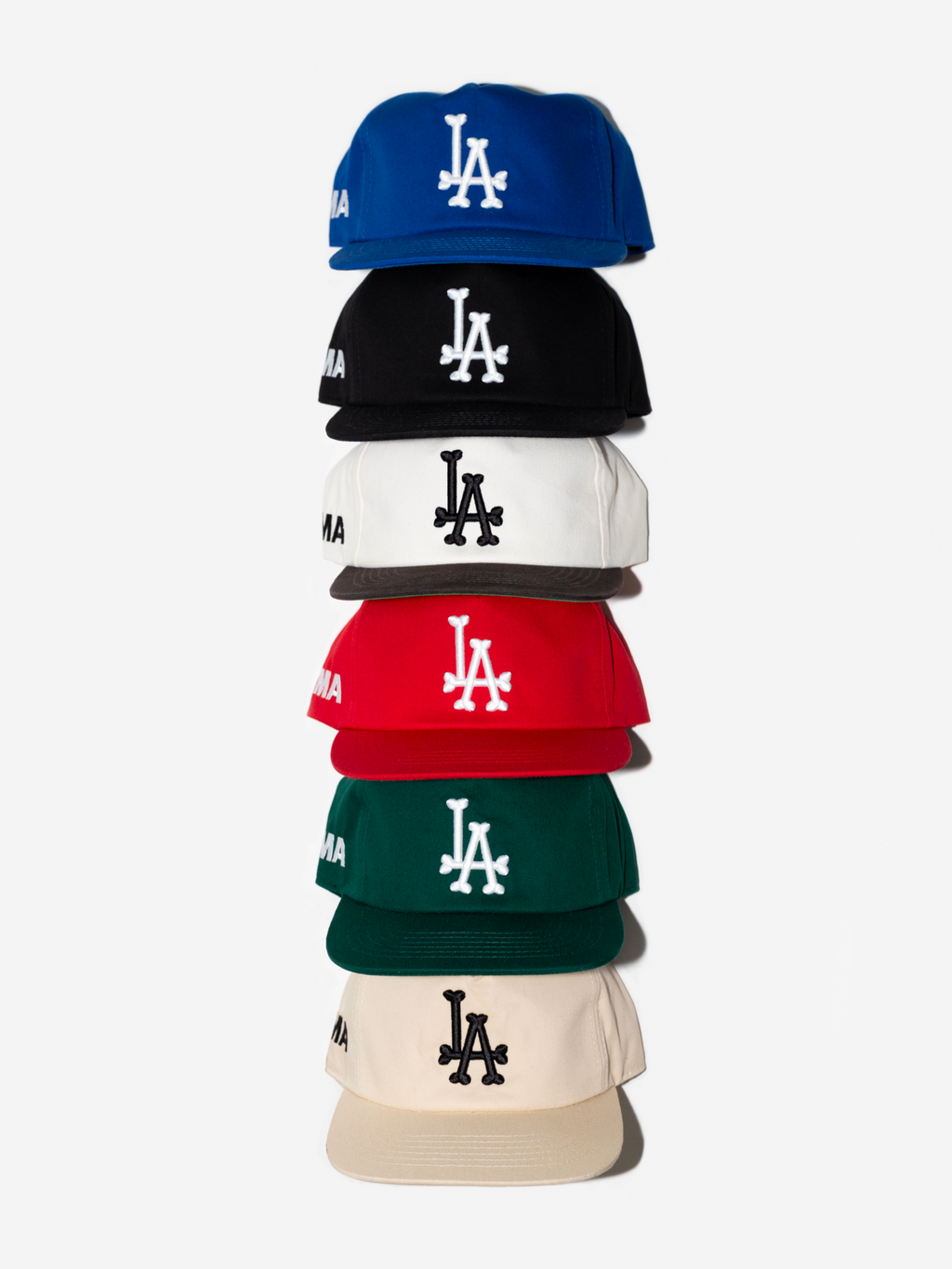 LA BONES HAT (BLUE)