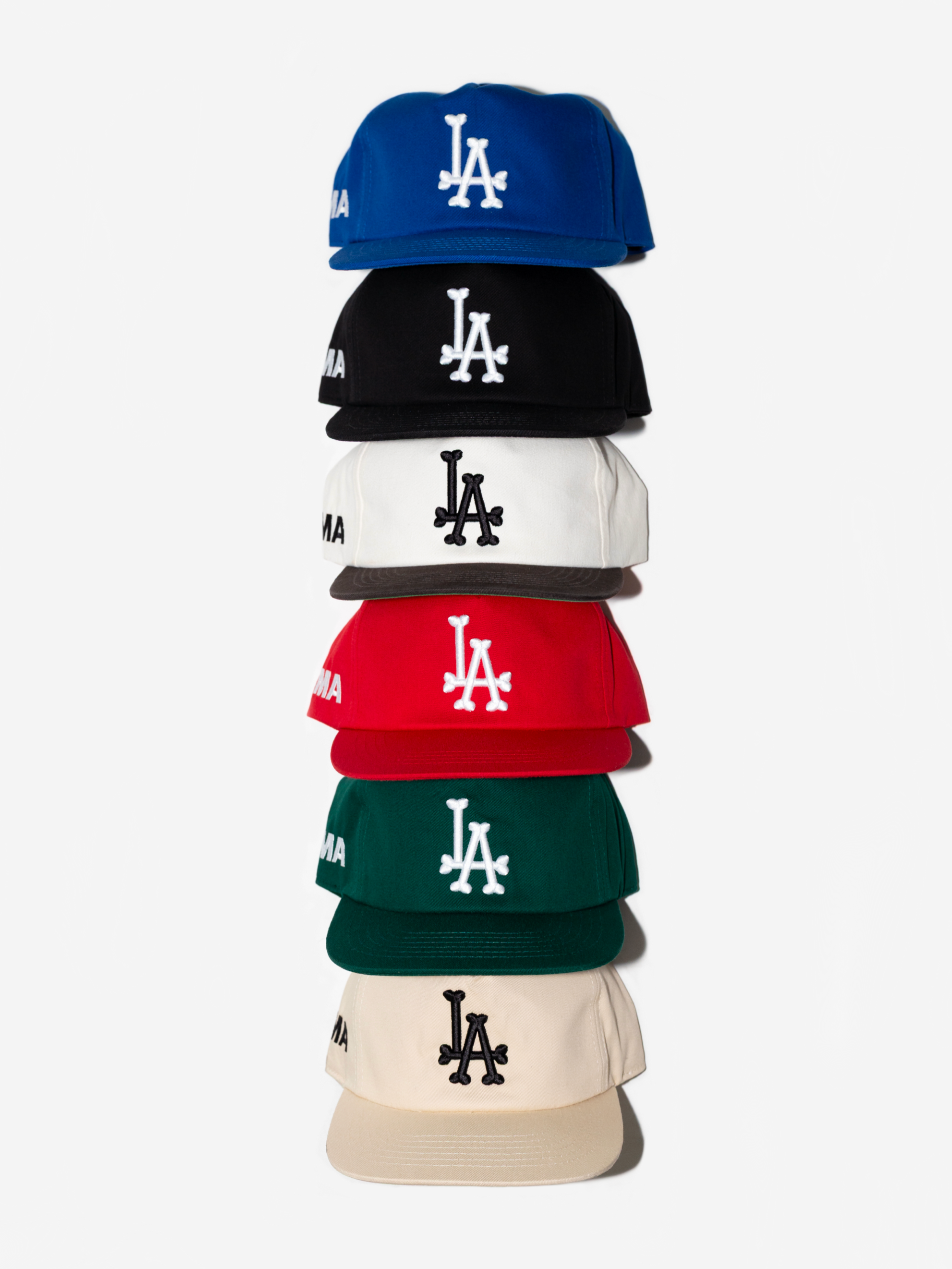 LA BONES HAT (BLUE)
