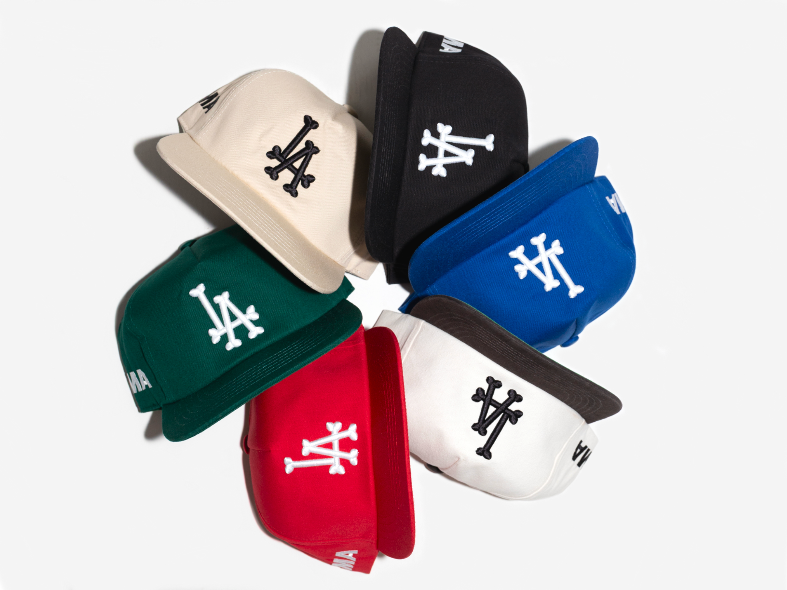 LA BONES HAT (CREAM)