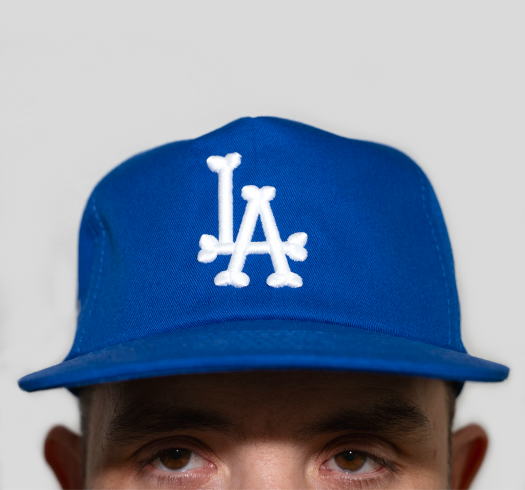 LA BONES HAT (BLUE)
