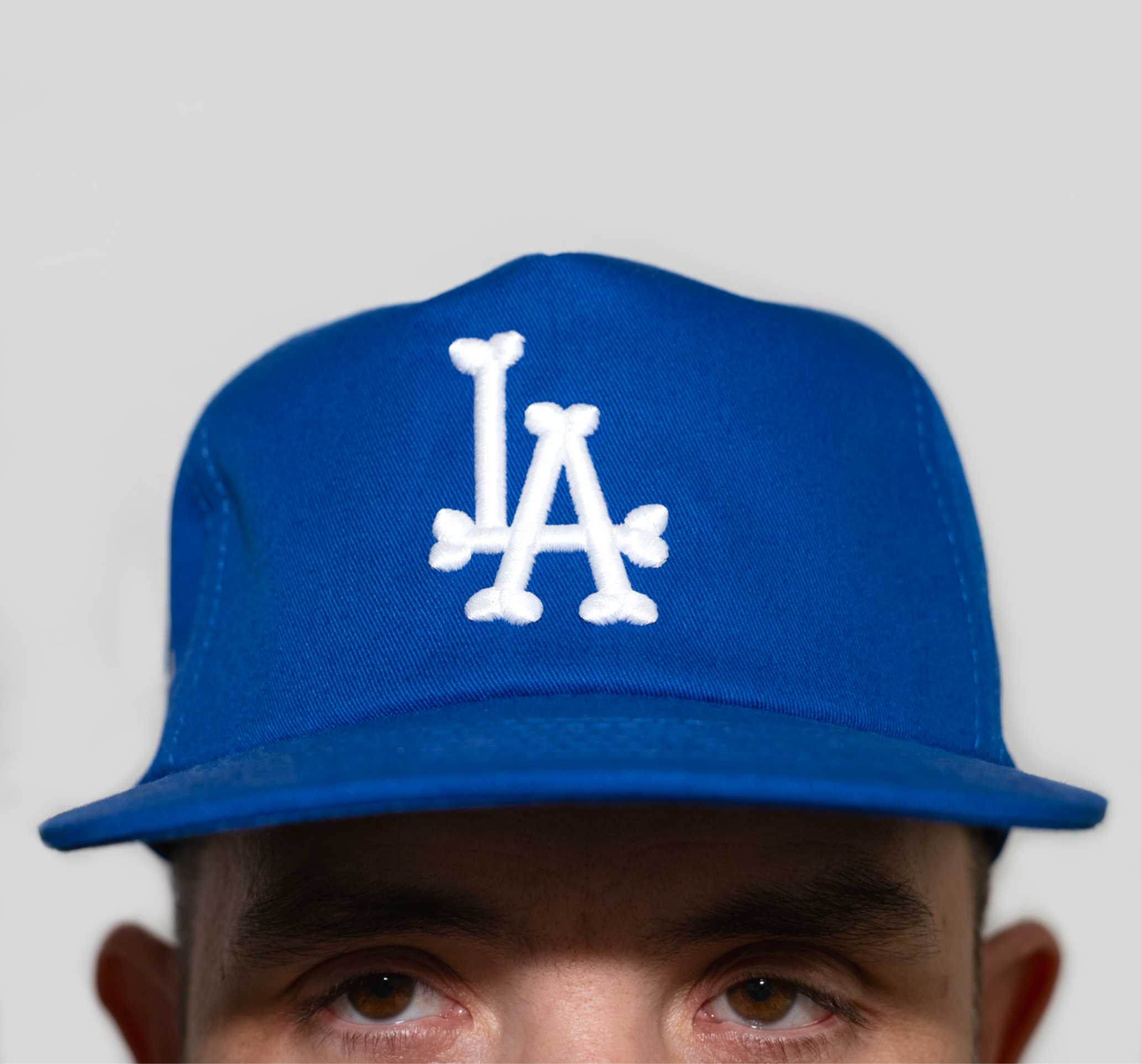 LA BONES HAT (BLUE)