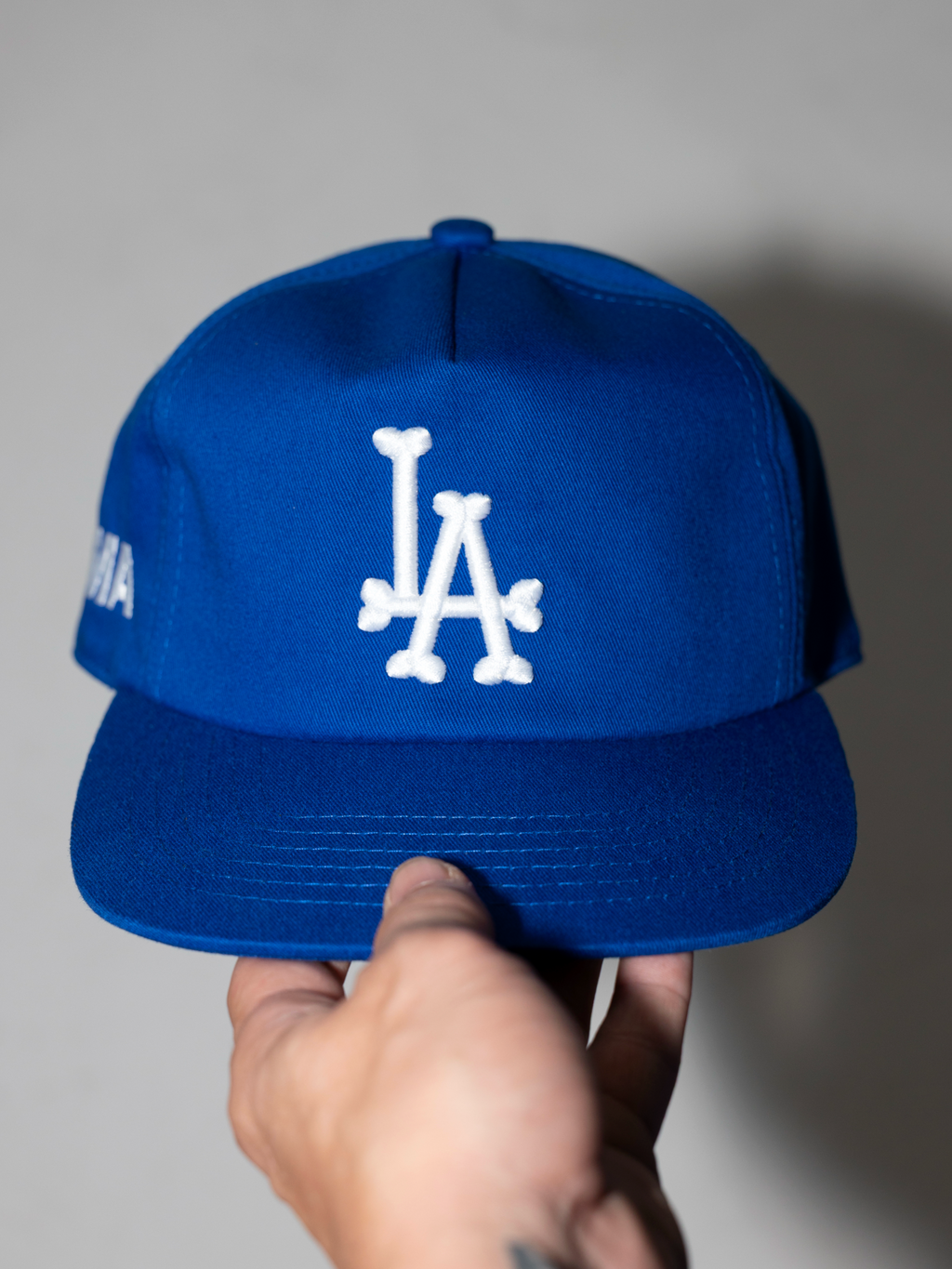 LA BONES HAT (BLUE)