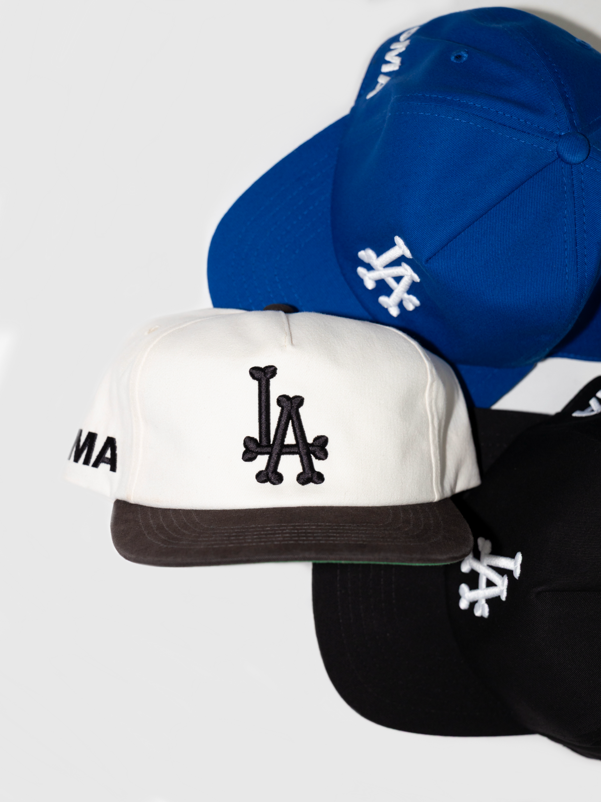 LA BONES HAT (BLUE)