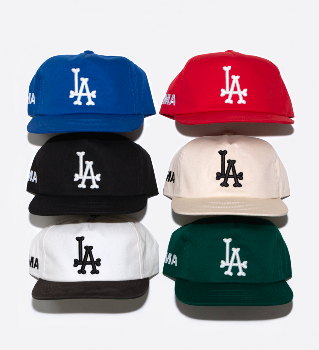 LA BONES HAT (COOKIES & CREAM)