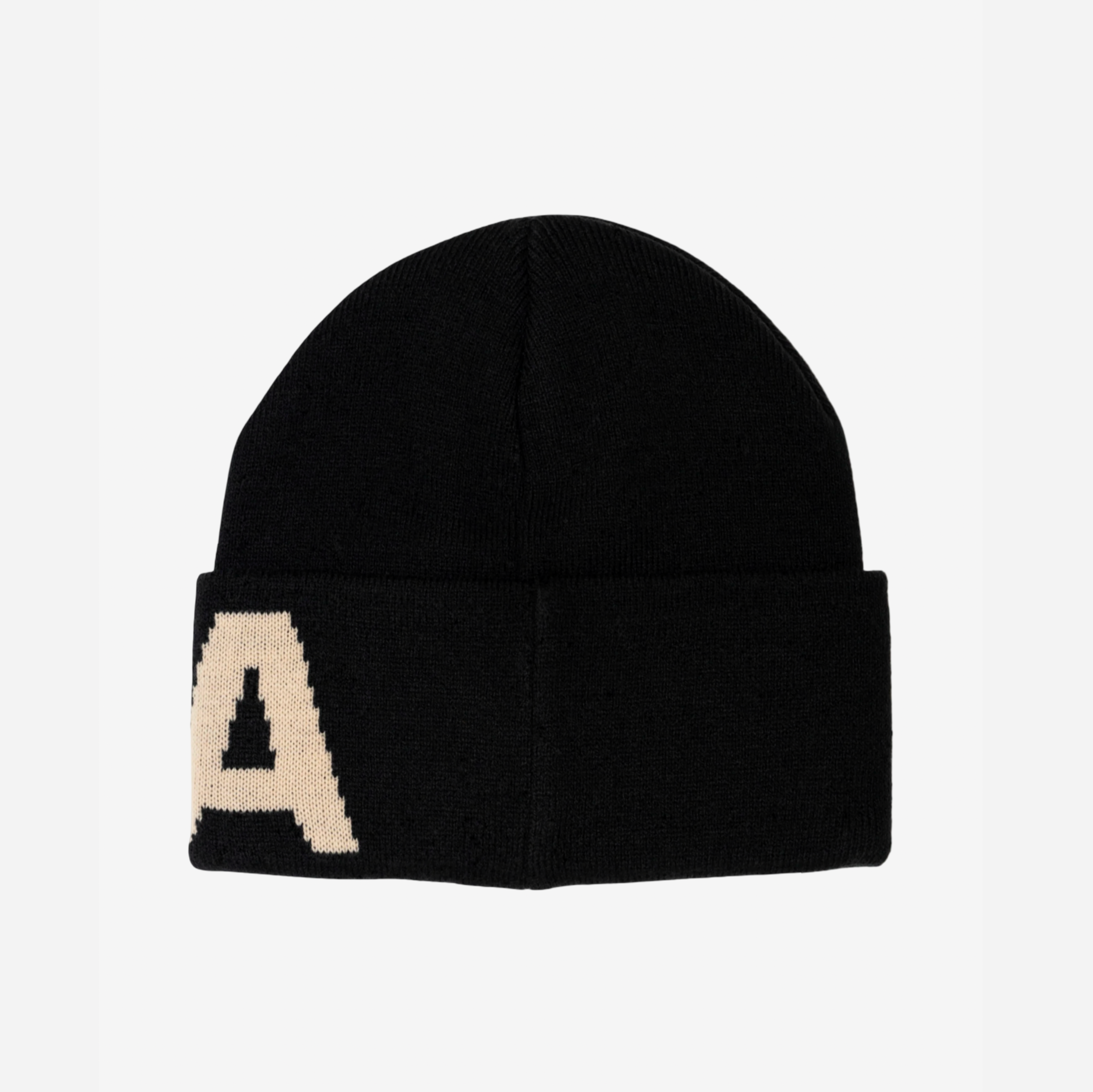 LOGO BEANIE (CREAM)