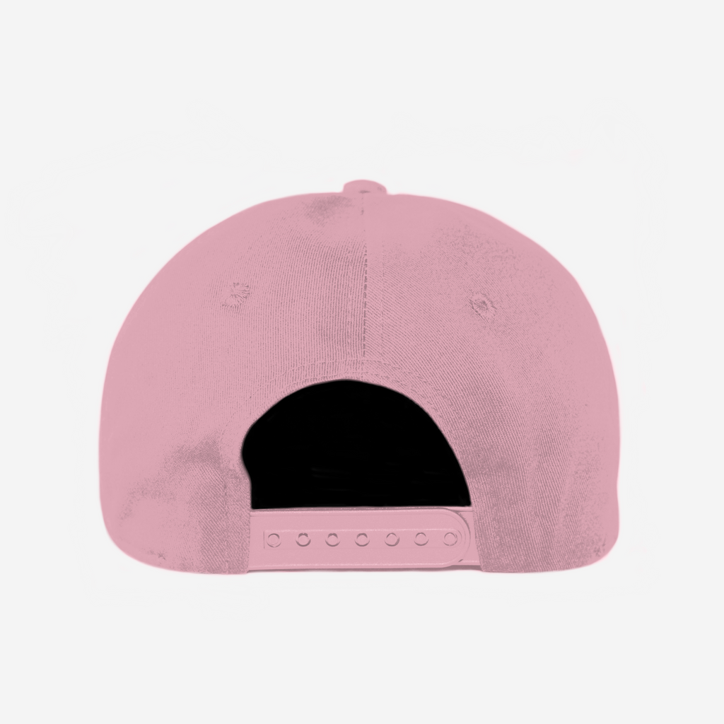 NY NY BoNES HAT CURVED BRIM (PINK)