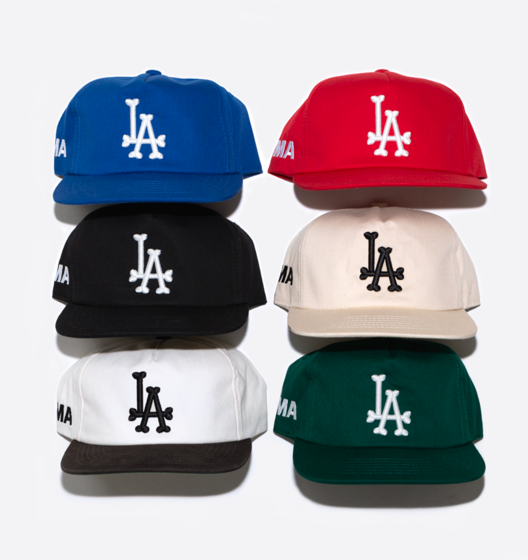 LA BONES HAT (RED)