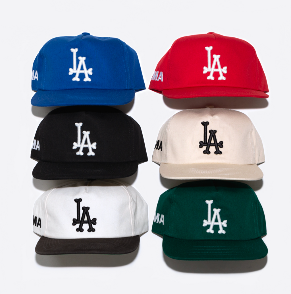 LA BONES HAT (BLUE)