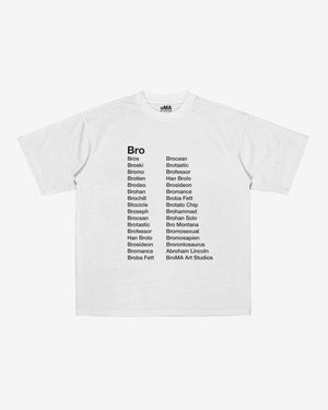BRo T-SHIRT (WHITE)