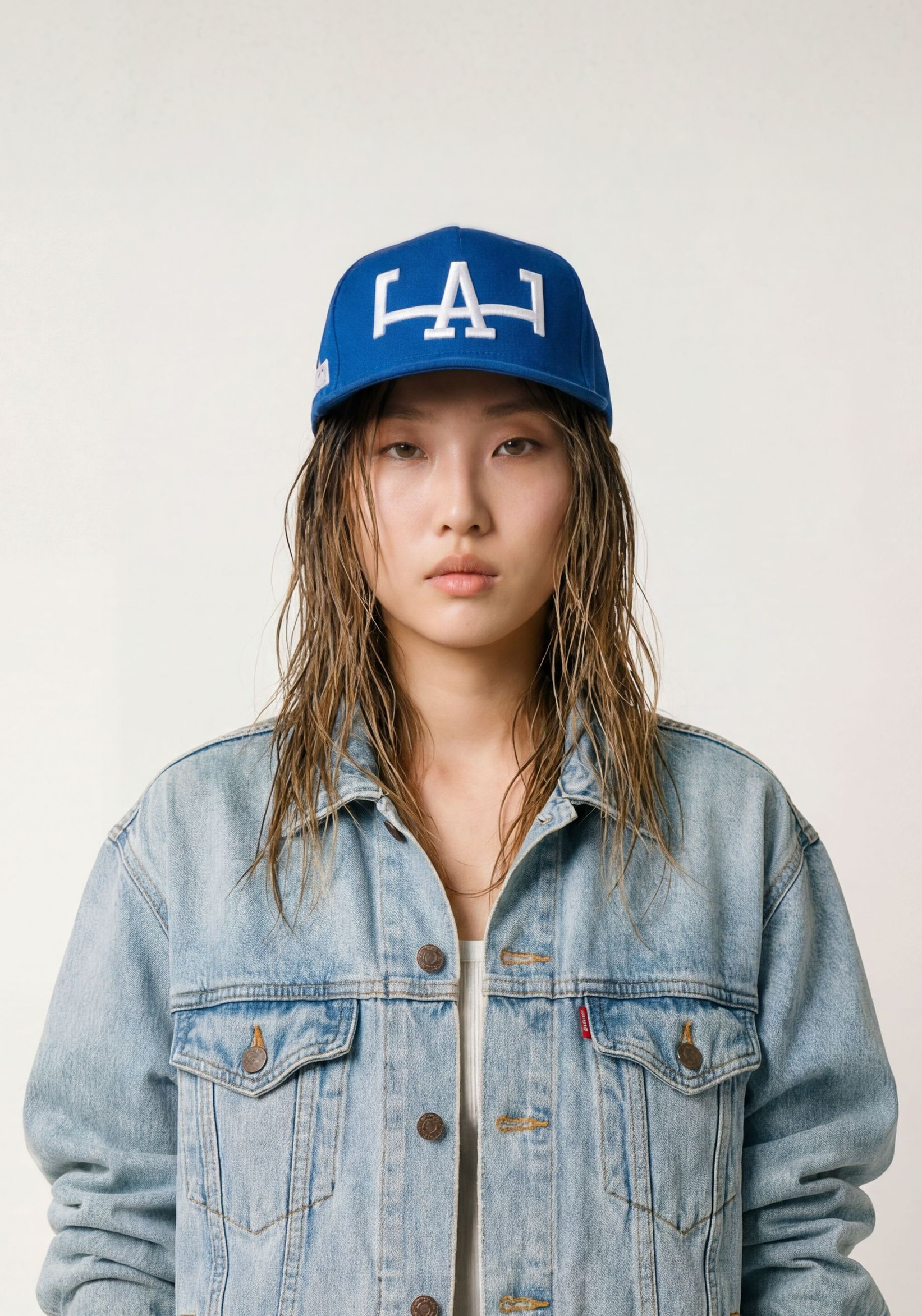 LoS ANGELES HAT (CREAM)