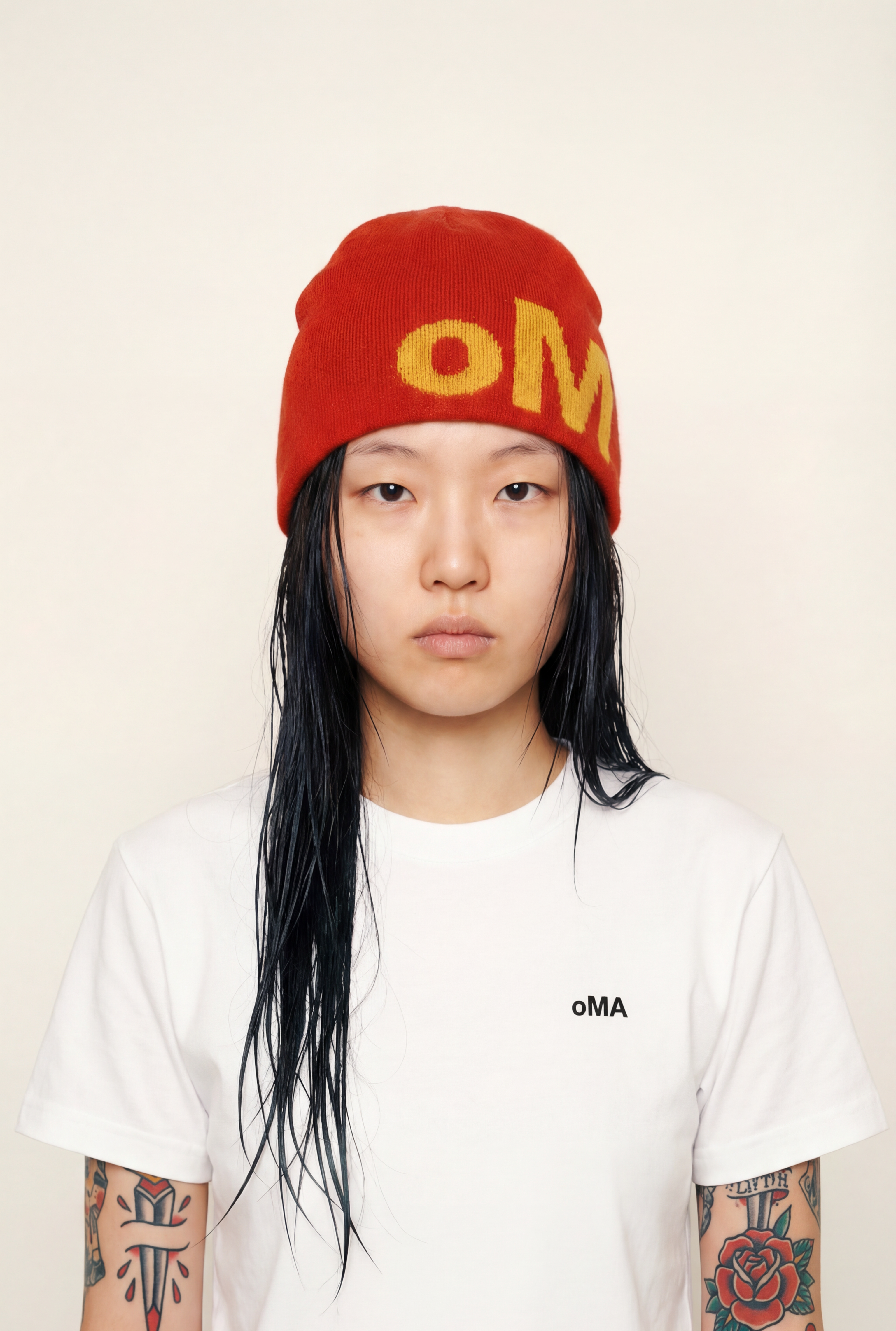 MOHAIR LOGO SKULLY (CHILI)